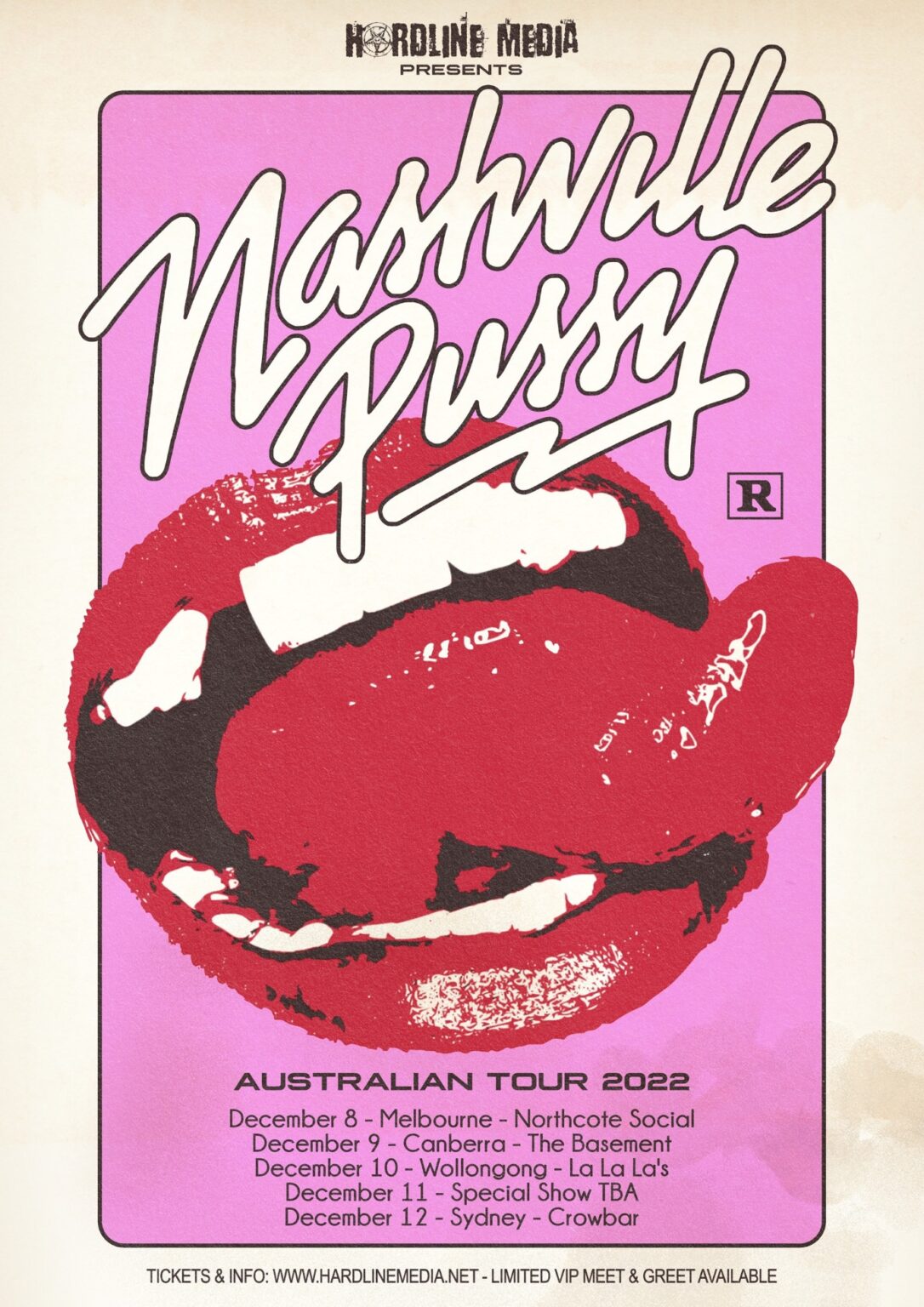 NASHVILLE PUSSY Australian Tour Supports Announced The Rockpit