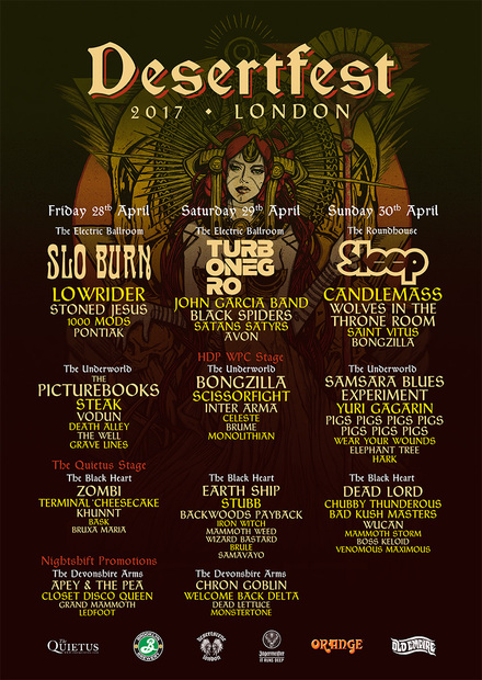 Desertfest London: Day splits & tickets on sale now - The Rockpit