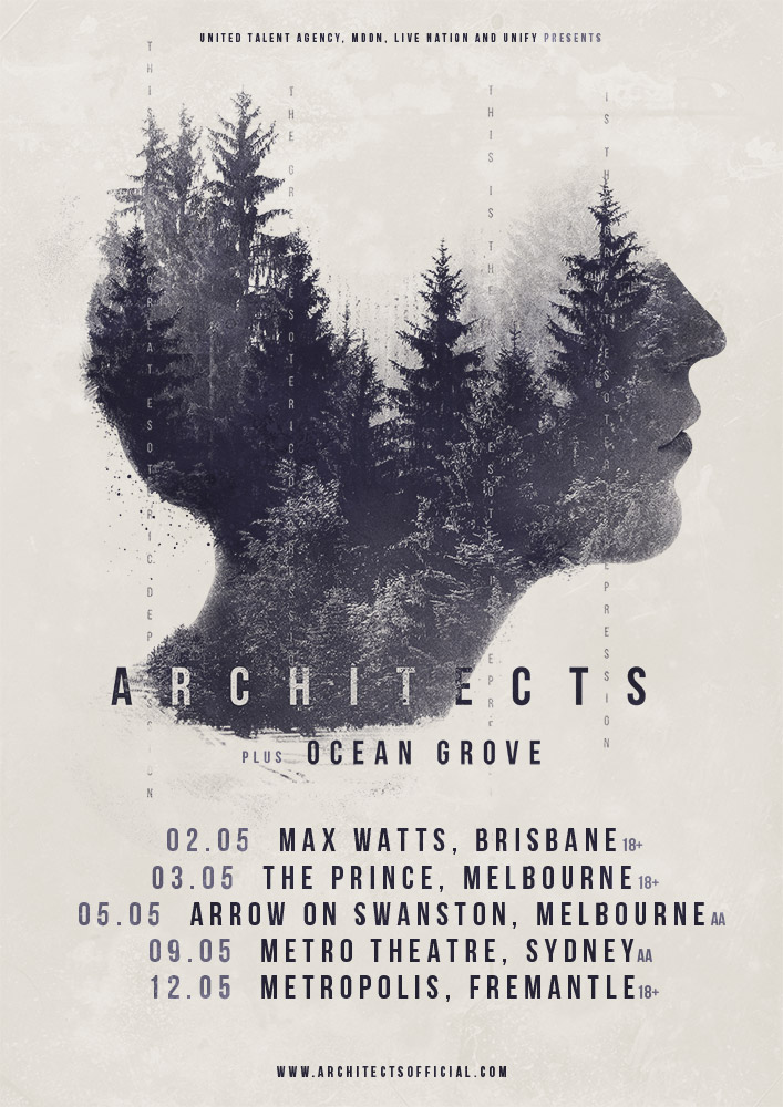 Architects Announce Australian Headline Tour The Rockpit