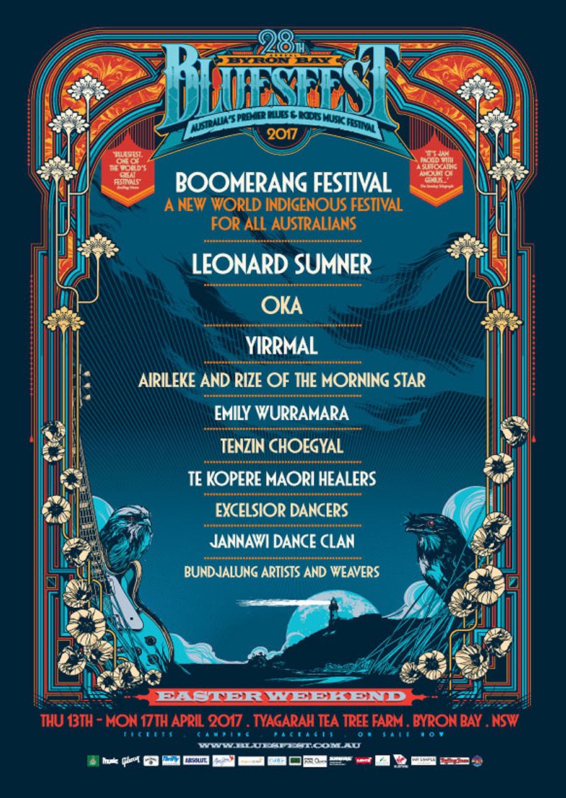 Boomerang At Bluesfest 2017 Artist Announcement - The Rockpit