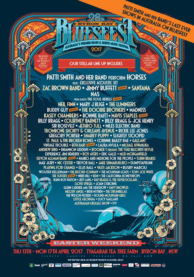 Byron Bay Bluesfest announce more artists and show schedules The Rockpit