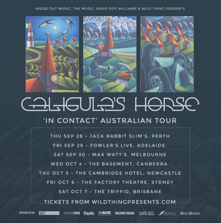 Caligulas Horse Australia tour 2017