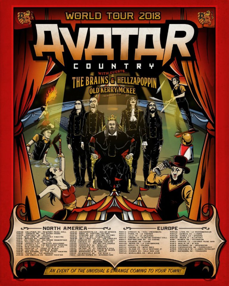 Avatar debut new single and music video 'The King Wants You' The Rockpit