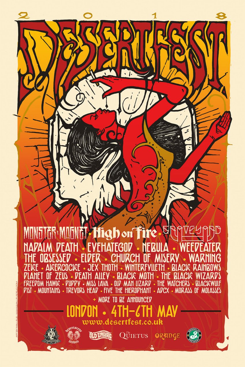 Desertfest London third headliner and more bands announced - The Rockpit