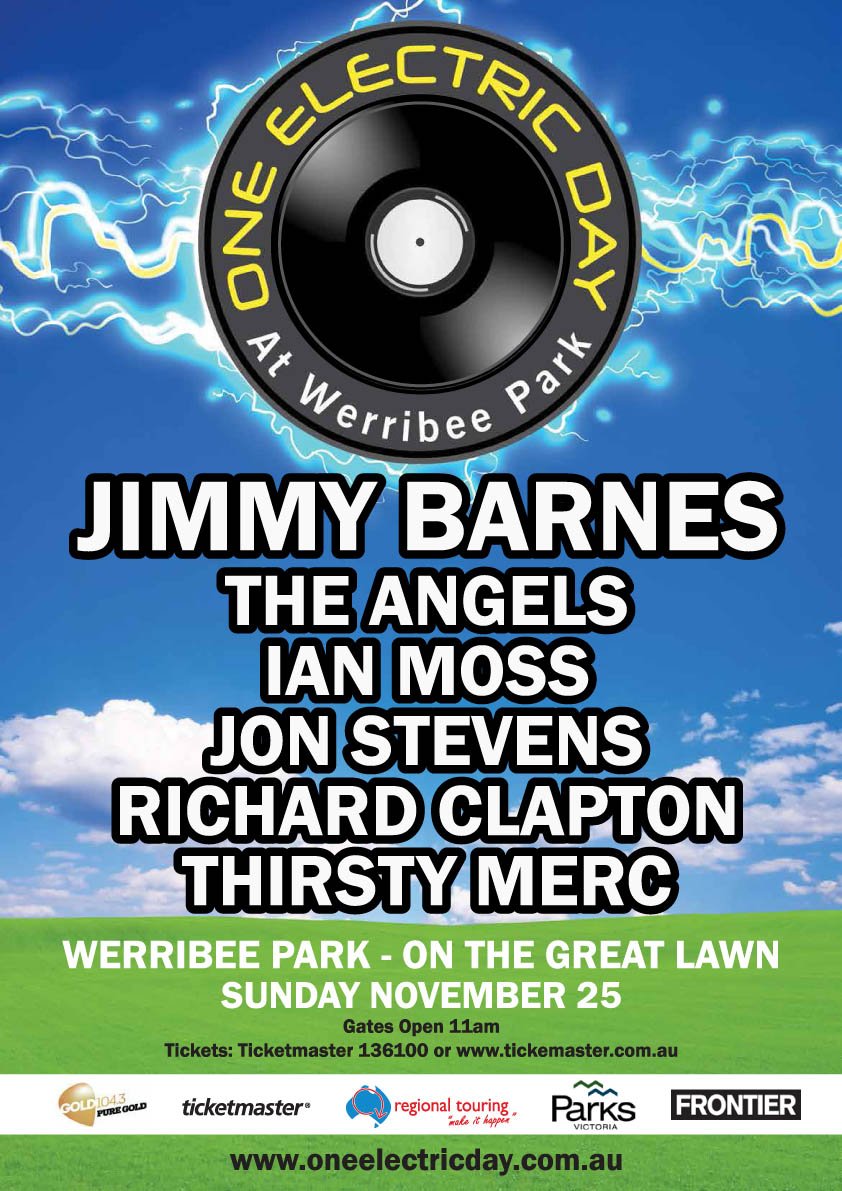 One Electric Day festival returns with Jimmy Barnes, The Angels & more The Rockpit