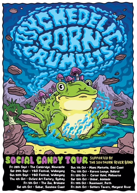 454px x 640px - Psychedelic Porn Crumpets drop new single 'Social Candy', on ...