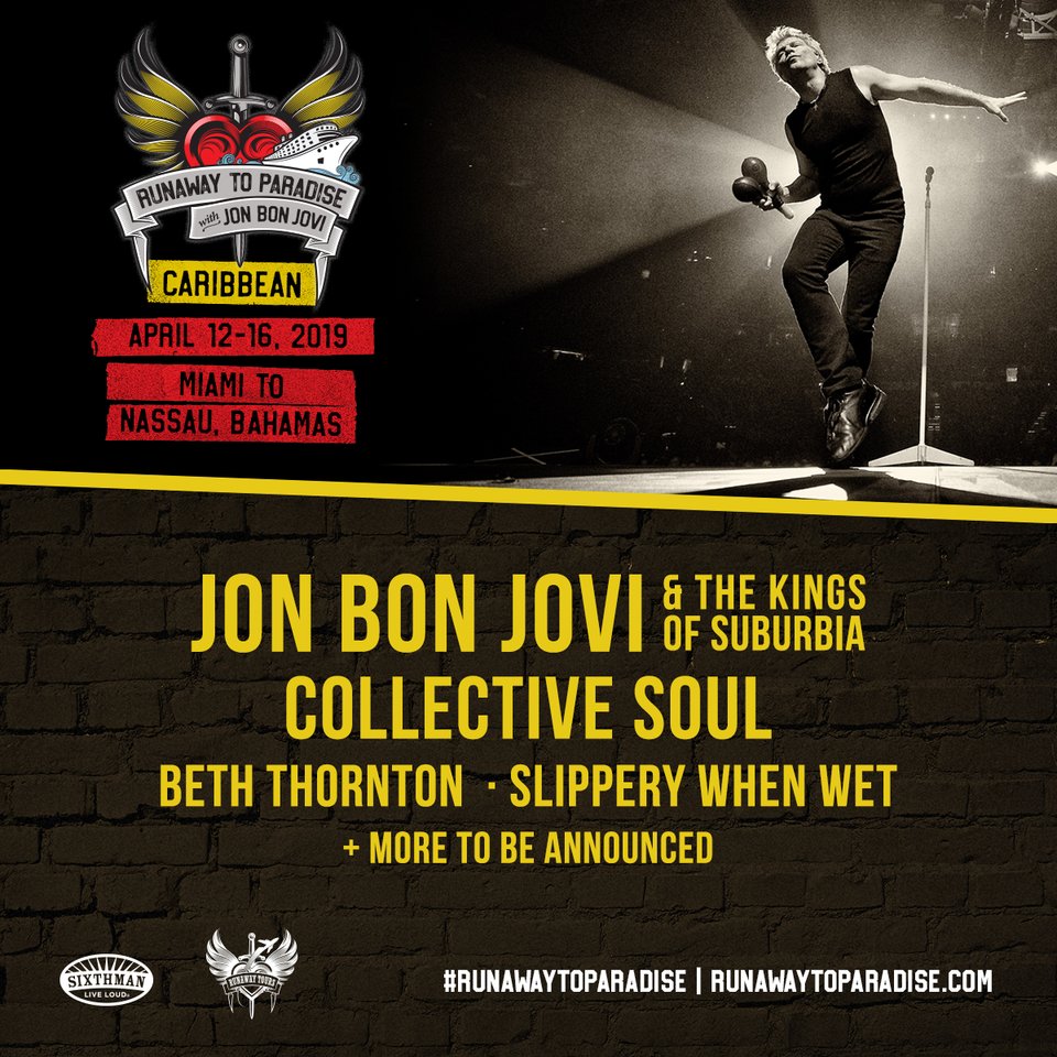 Runaway To Paradise - Jon Bon Jovi w/ Collective Soul