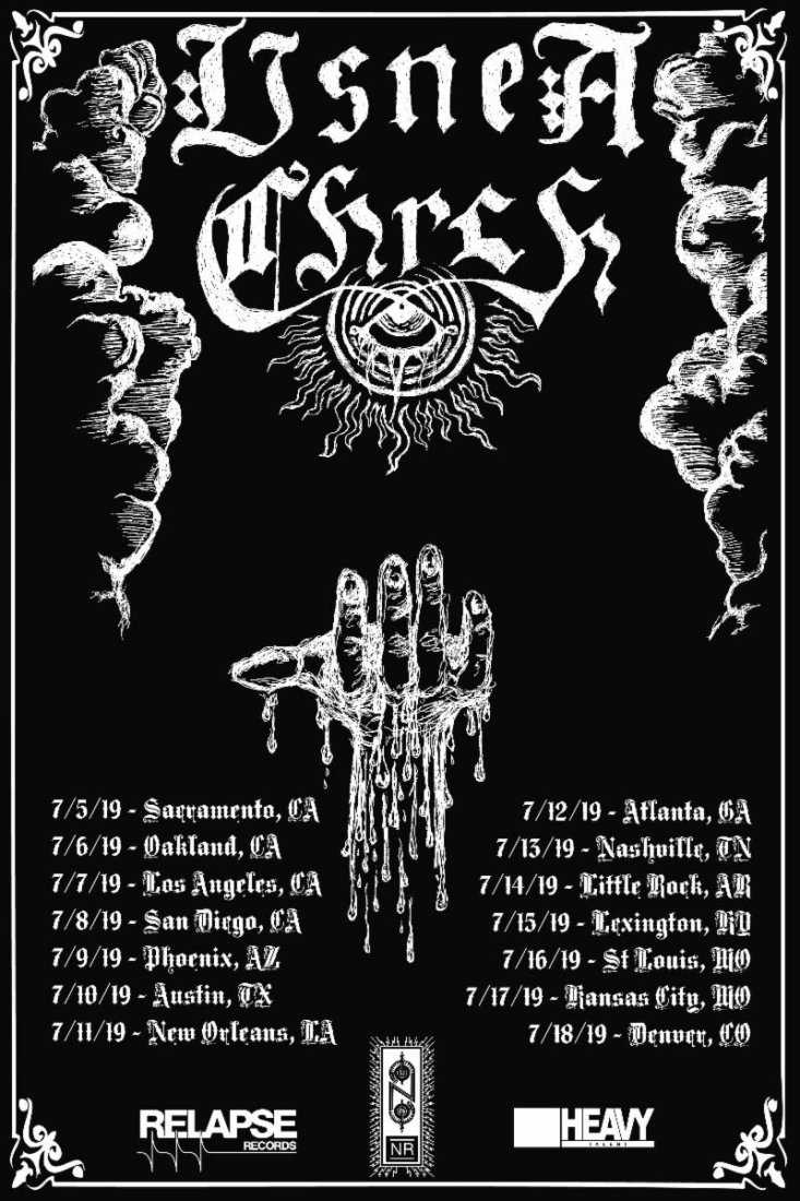 West Coast doom-bringers Chrch confirm summer tour with Usnea - The Rockpit