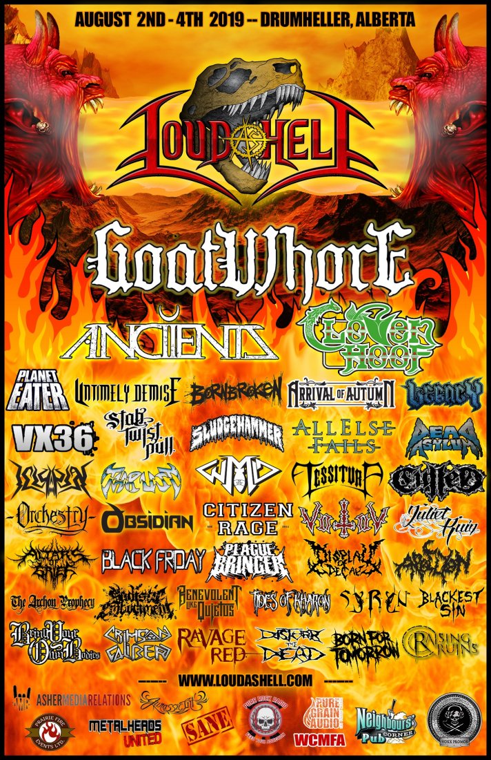 Loud As Hell Fest announces 2019 Line-Up with Goatwhore, Anciients ...