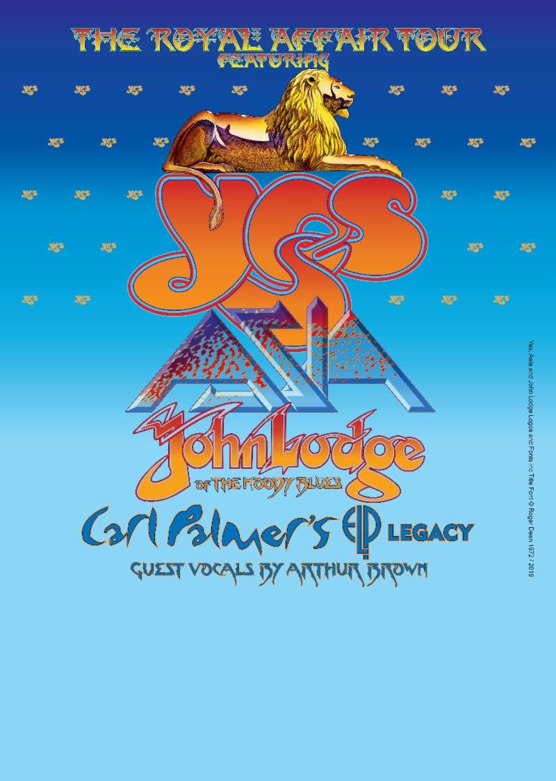Yes adds Roger Dean and more dates to "The Royal Affair Tour" The Rockpit