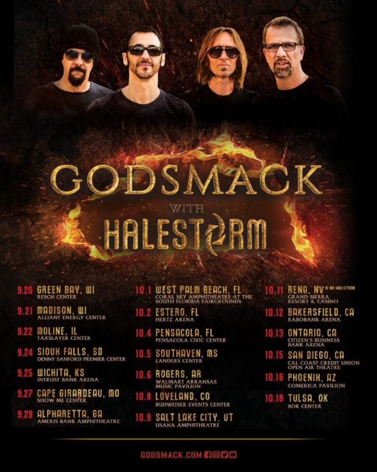 Godsmack release live performance video of "Under Your Scars" The Rockpit