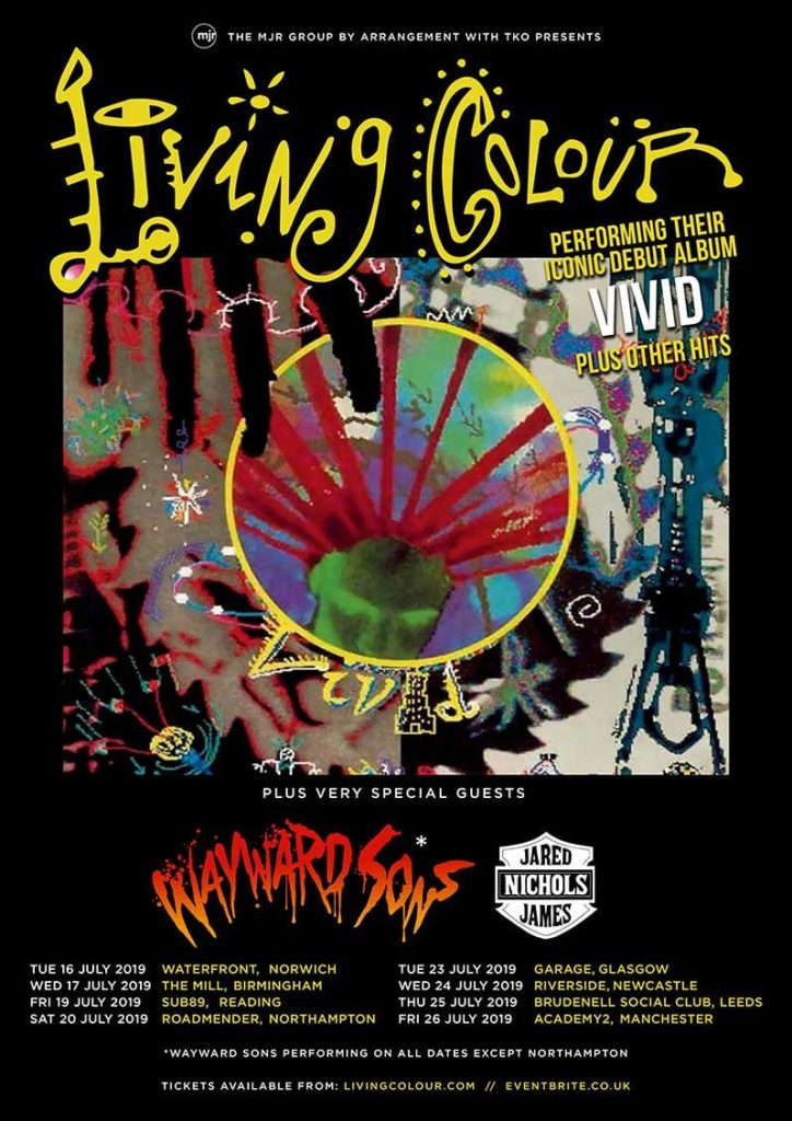 Living Colour UK tour