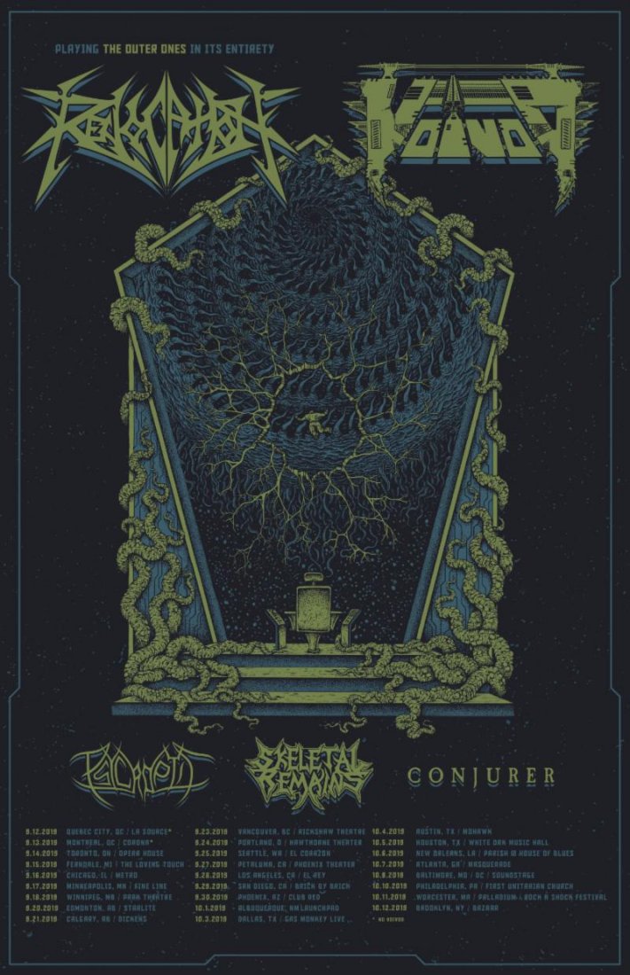 Revocation announces North American coheadlining tour with Voivod