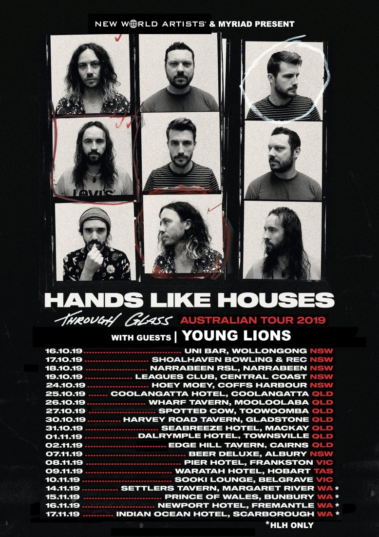Hands Like Houses reveal new version of 'Through Glass' & announce tour
