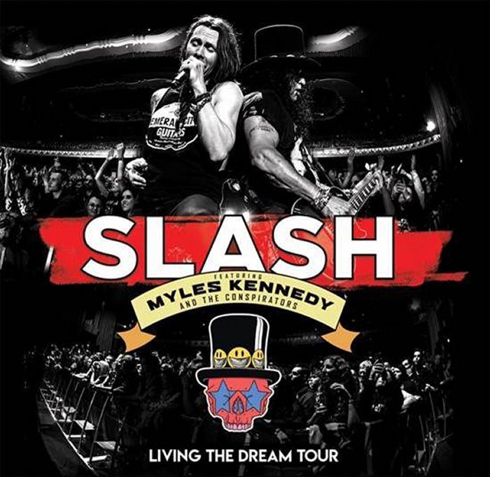 Slash Featuring Myles Kennedy And The Conspirators Set To Release Living The Dream Live