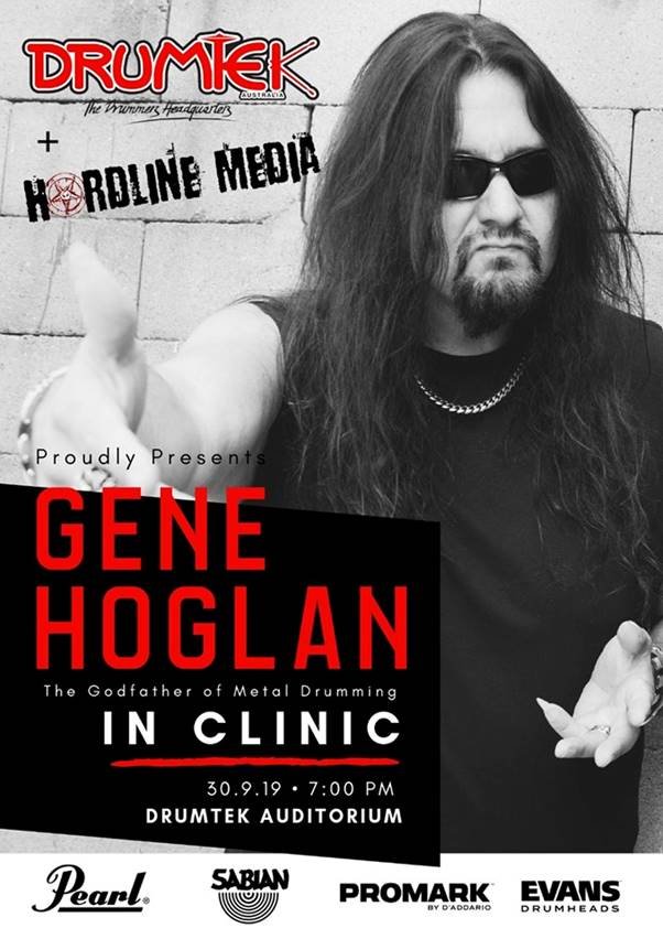 Gene Hoglan drum clinic Melbourne