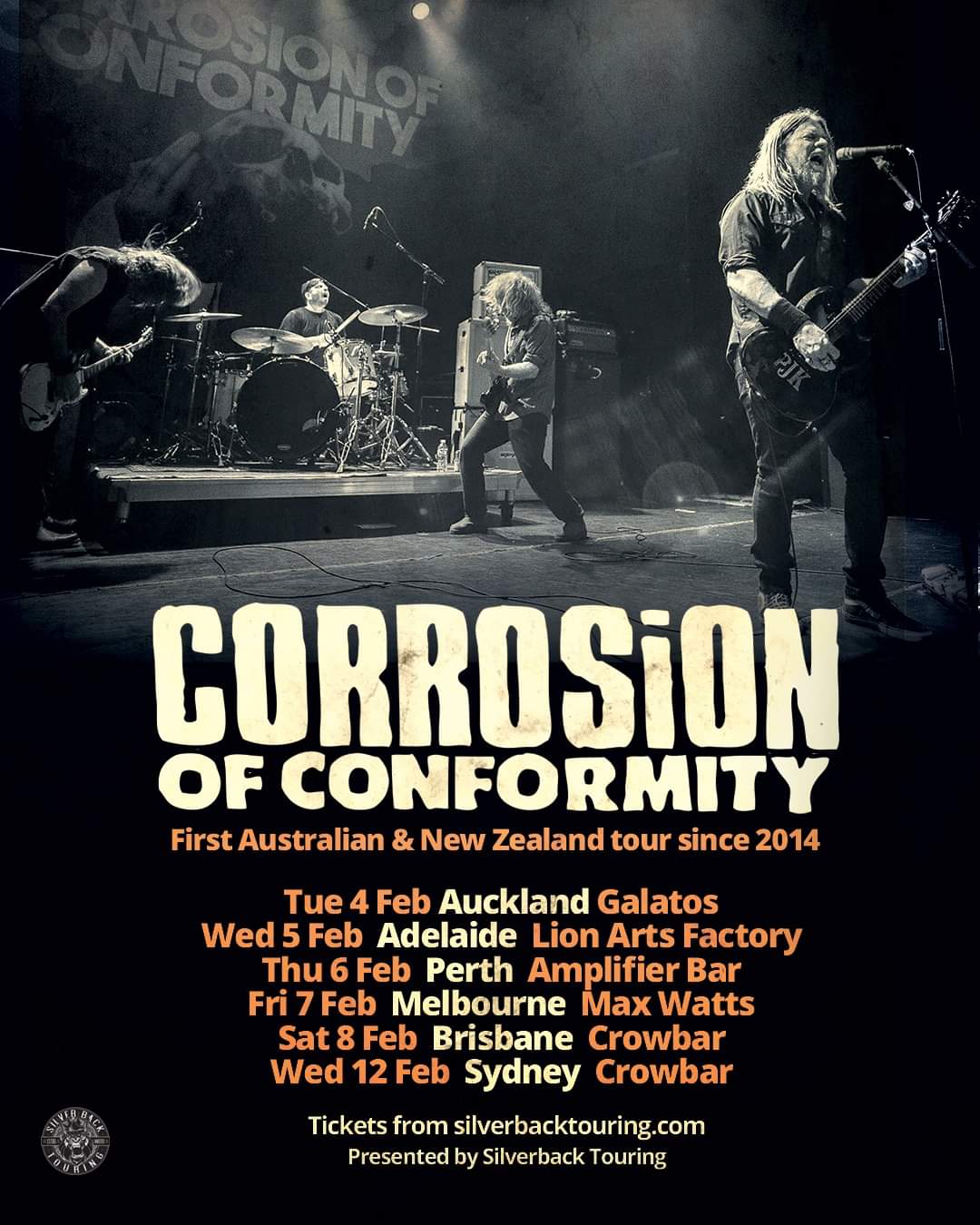 Corrosion Of Conformity announce Australia & New Zealand tour dates