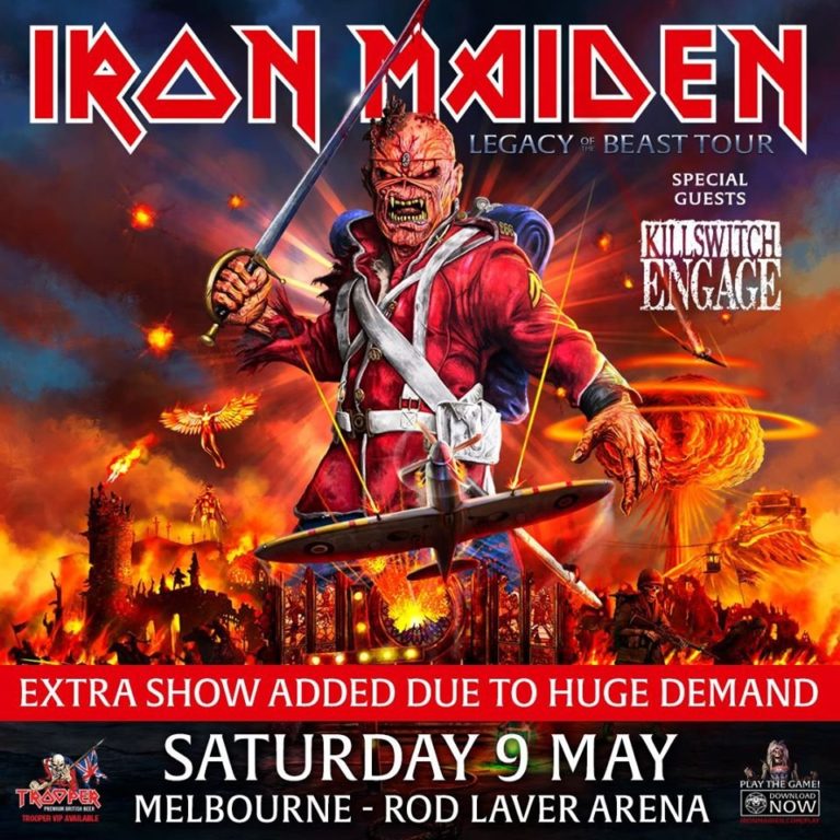 Iron Maiden add second Melbourne show to Australia tour - The Rockpit