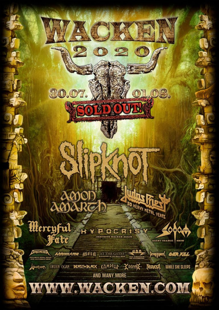 Wacken Open Air confirms Slipknot as next year's headliner The Rockpit