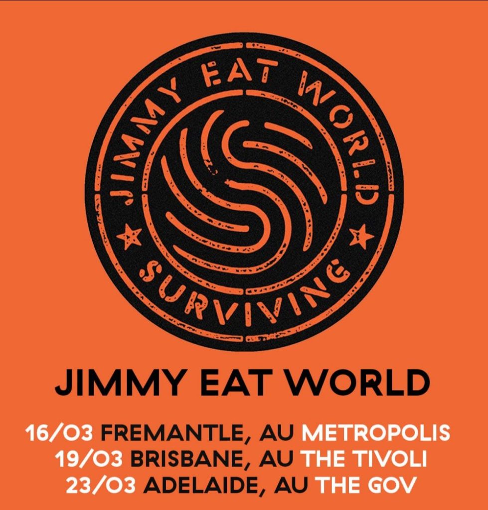 Jimmy Eat World Australia tour 2020