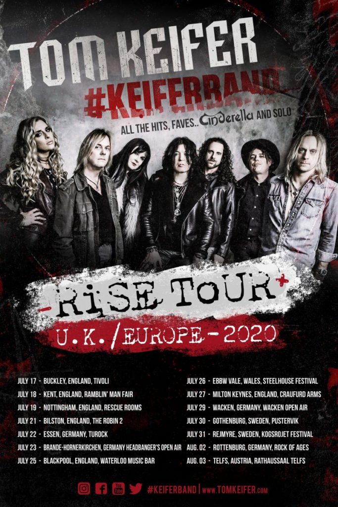 Tom Keifer UK Tour 2020