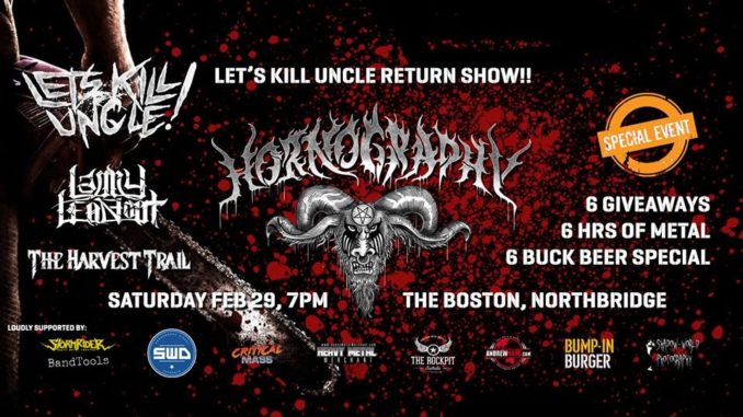 Hornography returns in 2020 with February event - The Rockpit