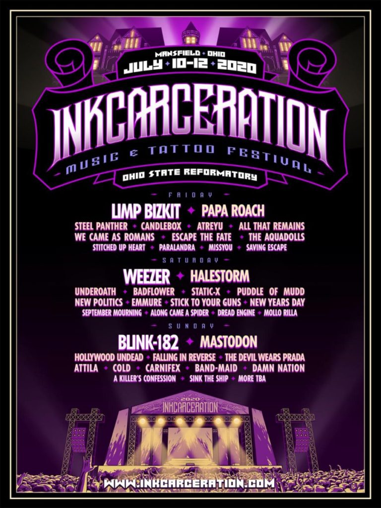 INKCARCERATION Music and Tattoo Festival 2020