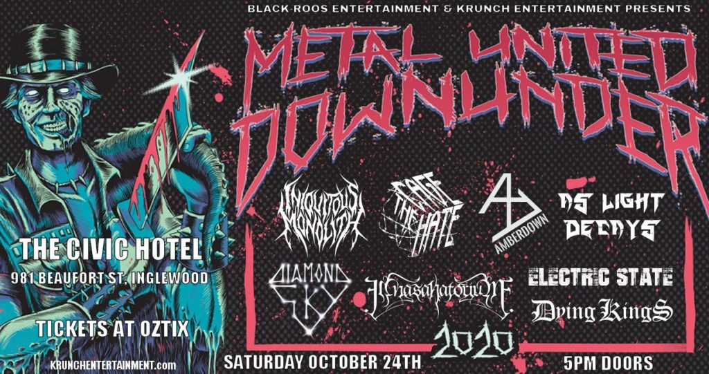 Metal United Down Under Perth 2020