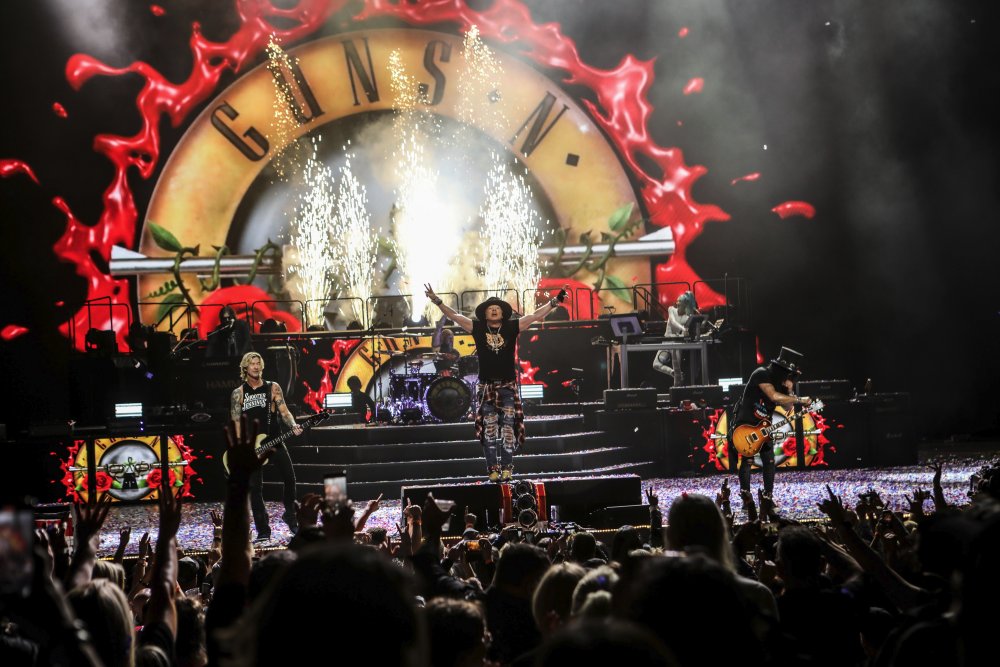 TOUR NEWS Guns N' Roses announces stadium tour of Australia in 2021