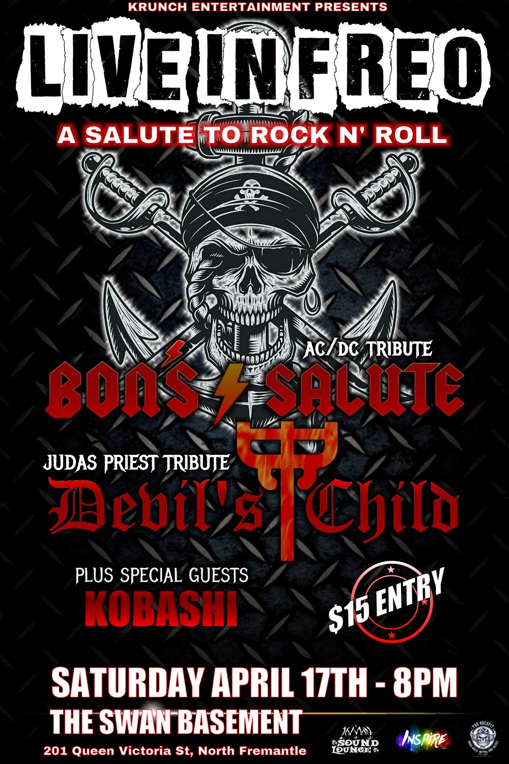 Live In Freo: A Salute To Rock N' Roll featuring AC/DC & Judas Priest ...