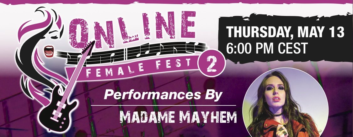 Online Female Fest returns featuring Madame Mayhem and Linda Varg - The ...