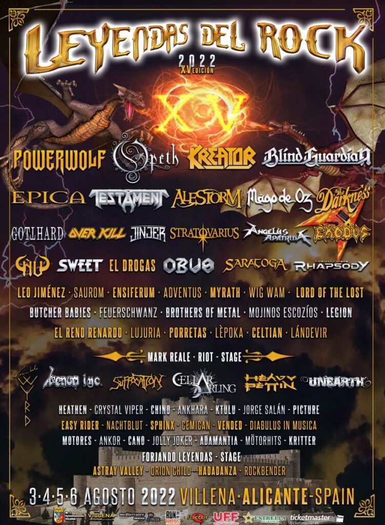 Leyendas del Rock (Spain) confirm final line-up - The Rockpit