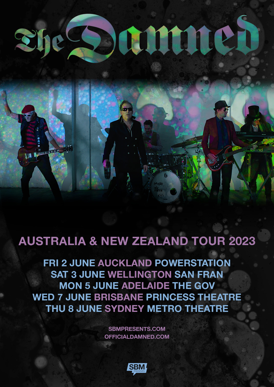 THE DAMNED Announce Australia & New Zealand Tour 2023 - The Rockpit