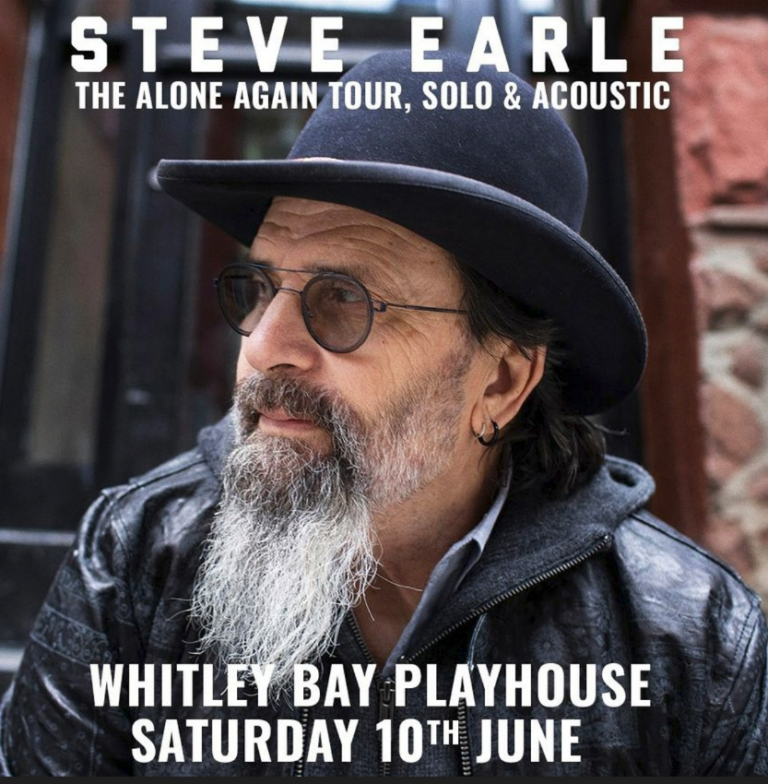 STEVE EARLE The Alone Again Tour, Solo & Acoustic comes to WHITLEY
