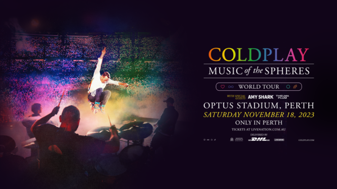 COLDPLAY Announce One-Off Australian 2023 Stadium Concert In Perth ...