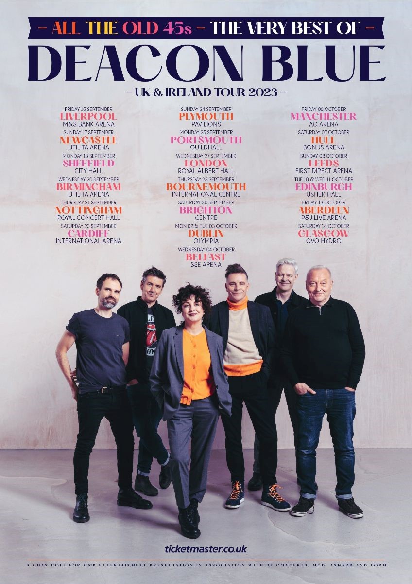 deacon blue tour 2022 uk