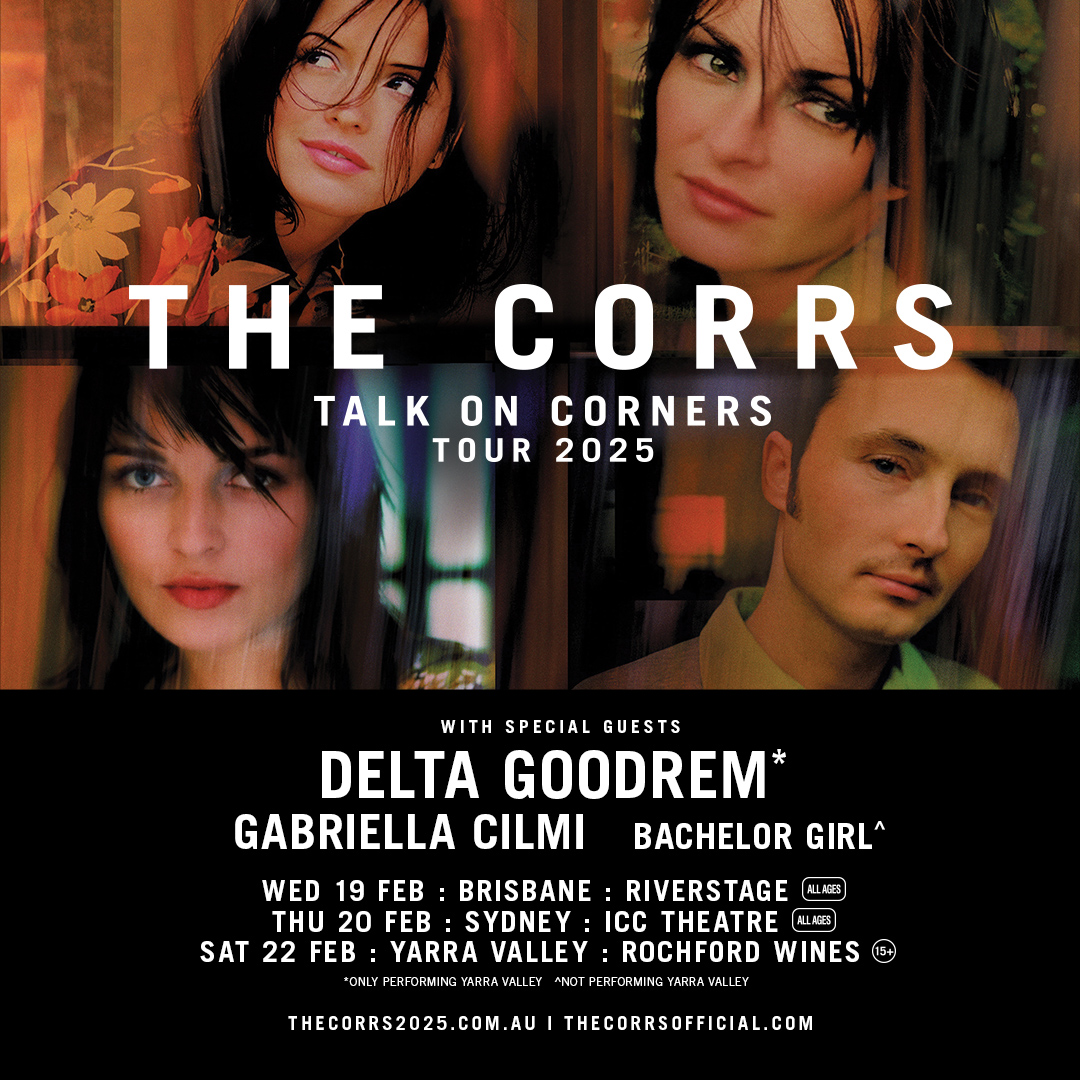 THE CORRS: Australian Tour February 2025 with Special Guests Delta ...